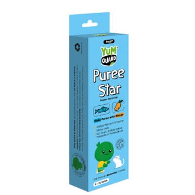 YumGuard Hake with Mango puree