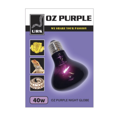 URS OZ PURPLE NIGHT GLOBE 40W, 60W, & 75W