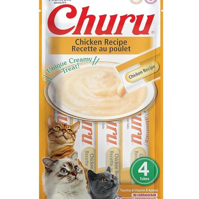 INABA CAT CHURU CHICKEN 56G 4'S