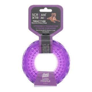 Scream Xtreme TREAT TYRE Loud Purple - Med/Lge 13x4.5cm