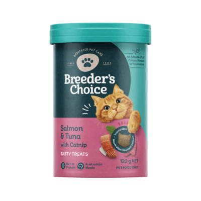 Breeder's Choice CAT TREATS SALMON TUNA 120G