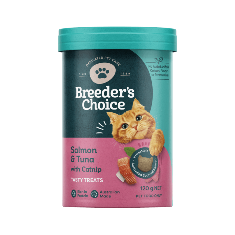 Breeder's Choice CAT TREATS SALMON TUNA 120G