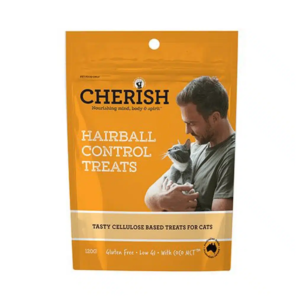 Cherish Hairball Control Cat Treats - 120g