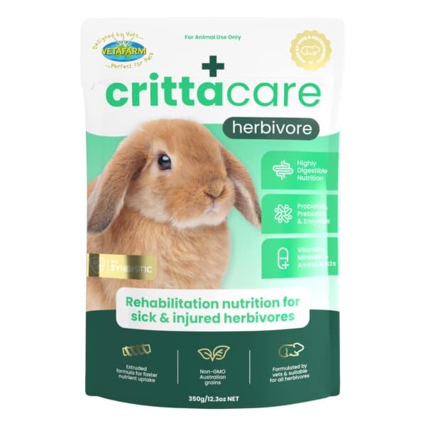 VETAFARM HERBIVORE CRITTACARE 350G