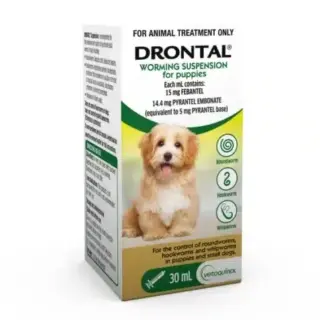 Drontal Puppy Worming Suspension 30ml
