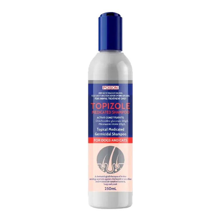 FIDO'S TOPIZOLE MEDICATED SHAMPOO 250ML