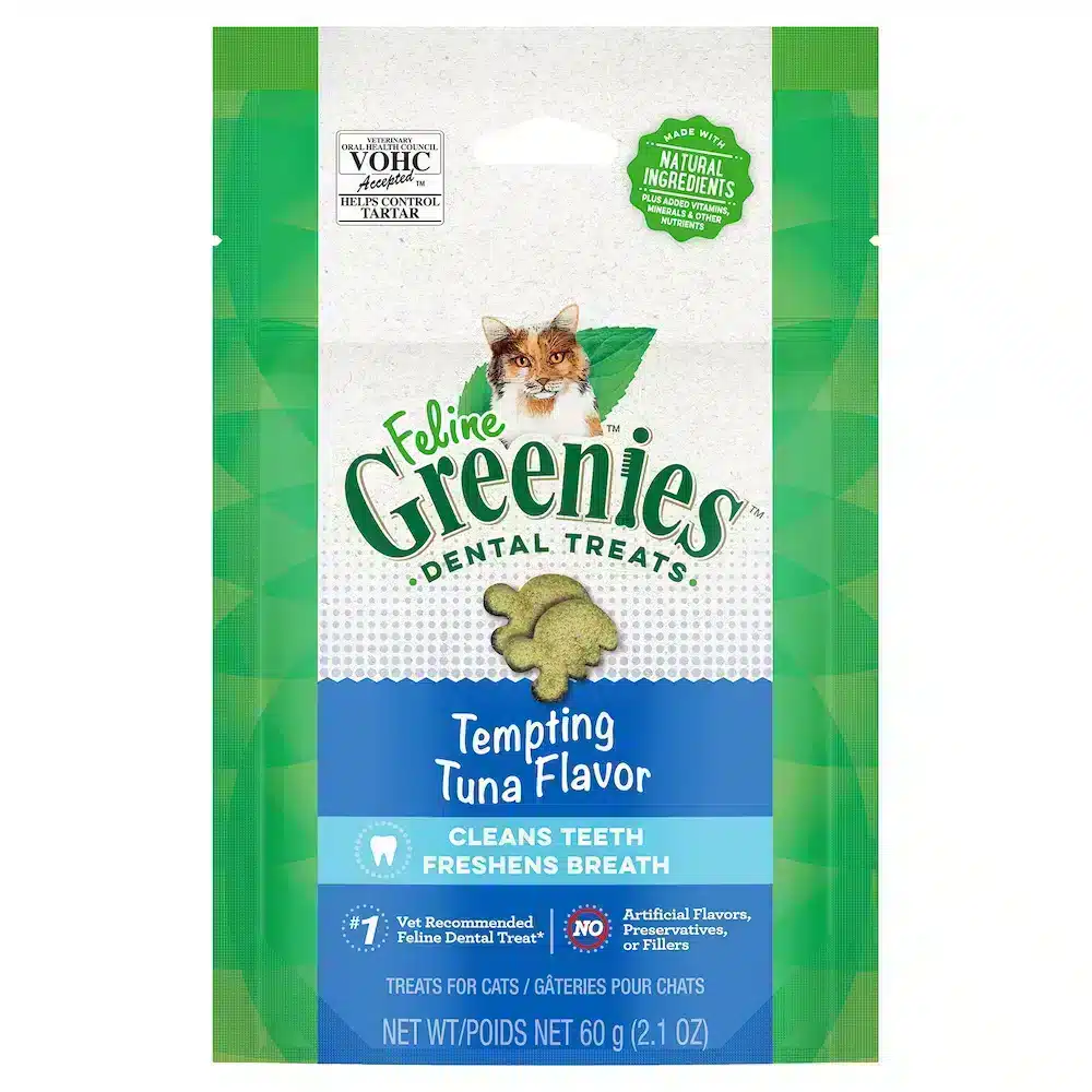 Greenies Feline Tempting Tuna Cat Dental Treats - 60g & 130g