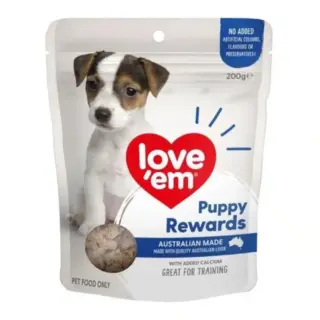 Love Em Liver Puppy Rewards Dog Treats - 200g & 400g