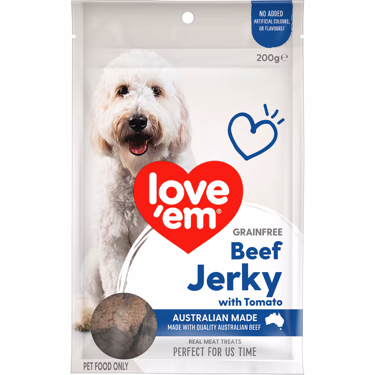 LOVE EM Beef & Tomato Jerky 200G