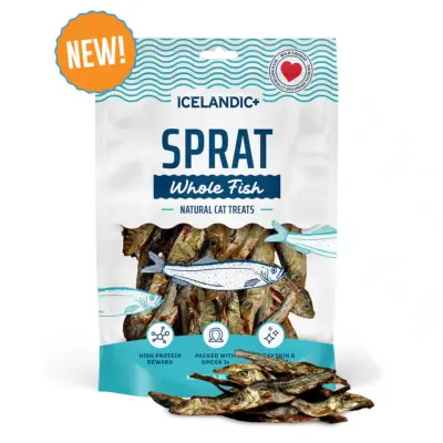 Icelandic Sprats Cat Treat 24g