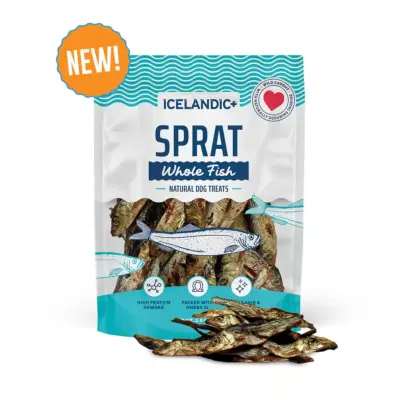 Icelandic+ Whole Fish Dog Treats - Sprat