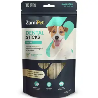ZamiPet Dental Sticks Adult Small Dogs 190g