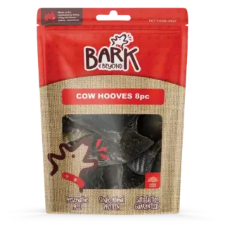 BARK &  BEYOND COW HOOVES 8PC