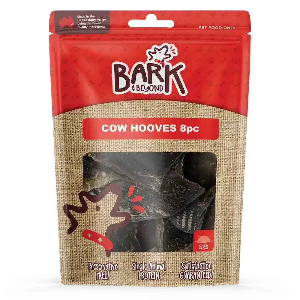 BARK & BEYOND COW HOOVES 8PC
