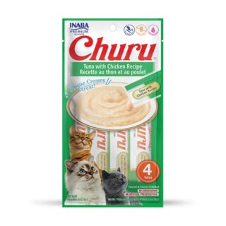 Inaba Churu Cat Treats - Tuna and Chicken Puree